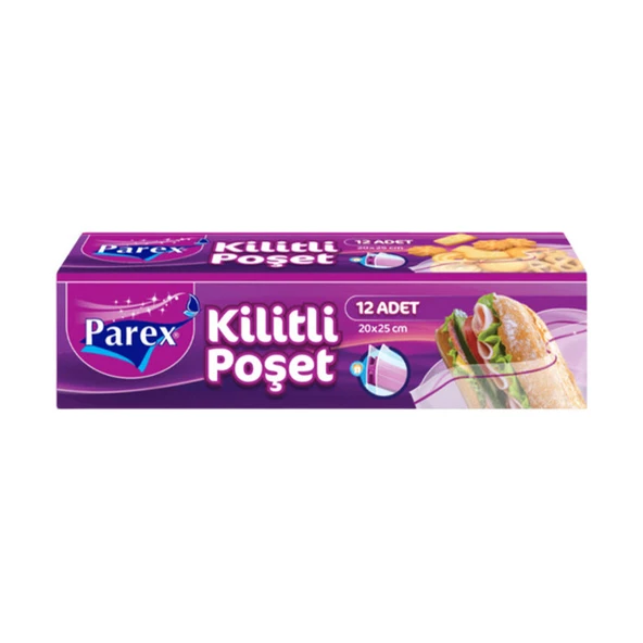 Parex Poşet Kilitli 12 Adet ürün görseli 1