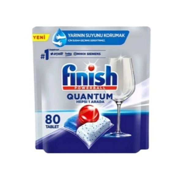 Finish Quantum Özel Seri Bulaşık Makinesi Tableti 80'li ürün görseli 1