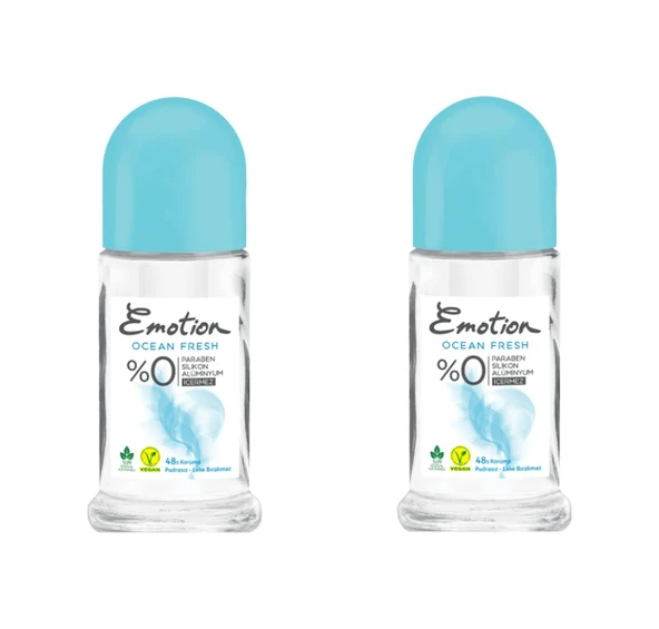 Emotion Ocean Fresh Kadın Roll-On 2 x 50 ML ürün görseli 1