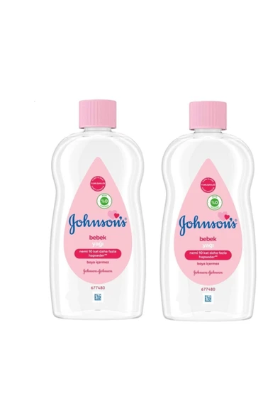 Johnson´s Baby Johnsons Baby Johnson’s Baby Bebek Yağı 500 Ml-pembe ( 2 Adet ) ürün görseli 1