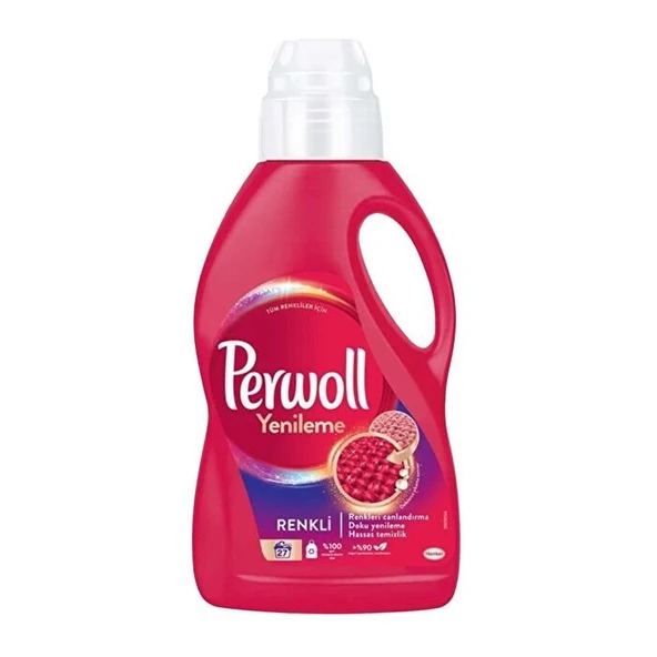 Perwoll Çamaşır Deterjanı Sıvı Yenileme Renkliler 1.485 Lt ürün görseli 1