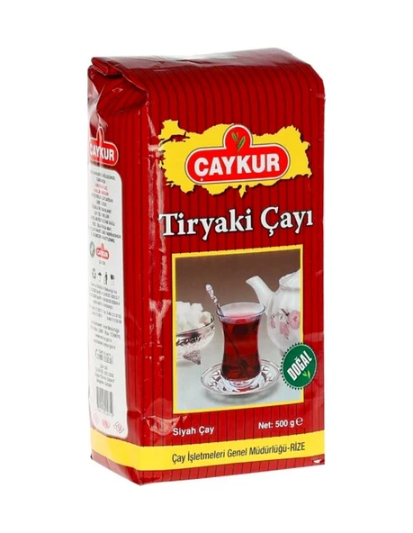 Çaykur Tiryaki Siyah Dökme Çay 8 x 500 G ürün görseli 1