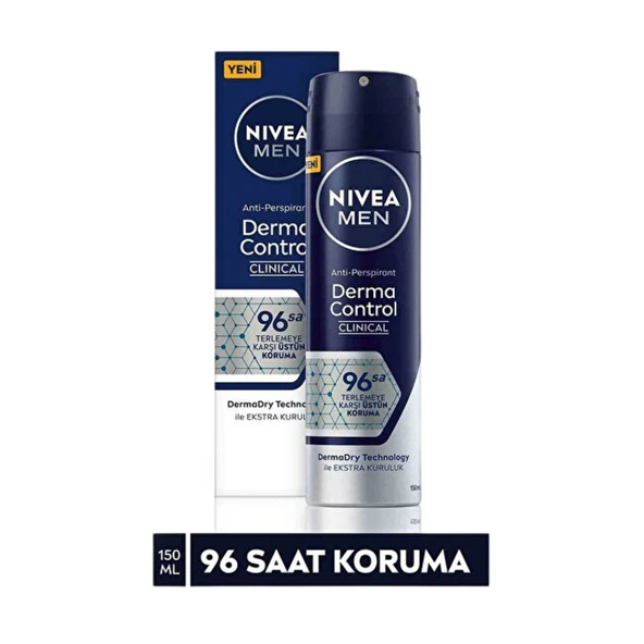 NIVEA Nivea Men Derma Control Clinical Sprey Deodorant ürün görseli 1
