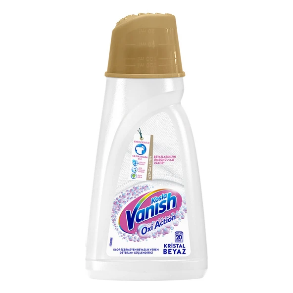 Vanish Leke Çıkarıcı Gold Oxi Action Beyazlar Sıvı 1 Lt ürün görseli 1