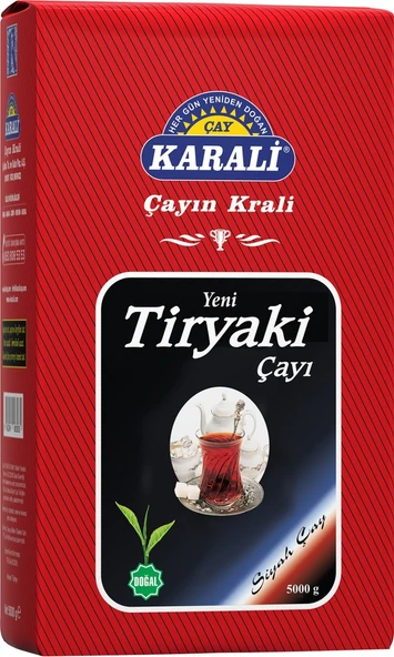 Karali Tiryaki Siyah Dökme Çay 5 KG ürün görseli 1