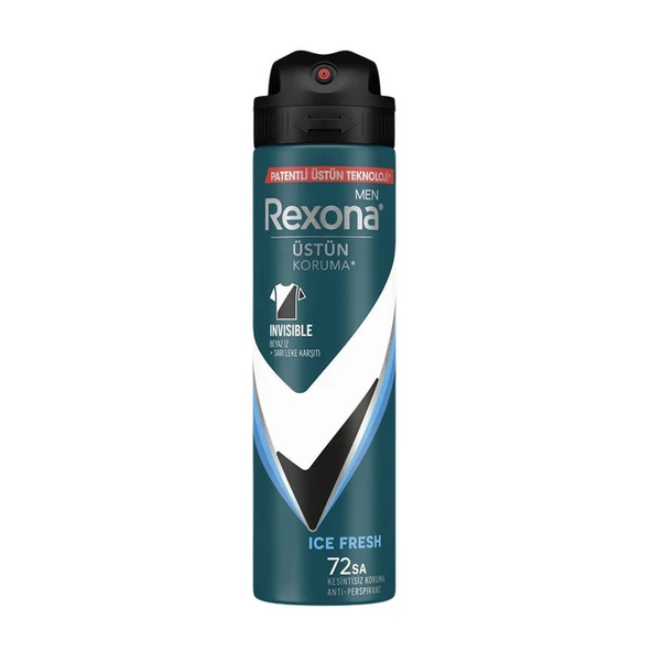 Rexona Deodorant Invisible Ice Fresh Erkek 150 Ml ürün görseli 1