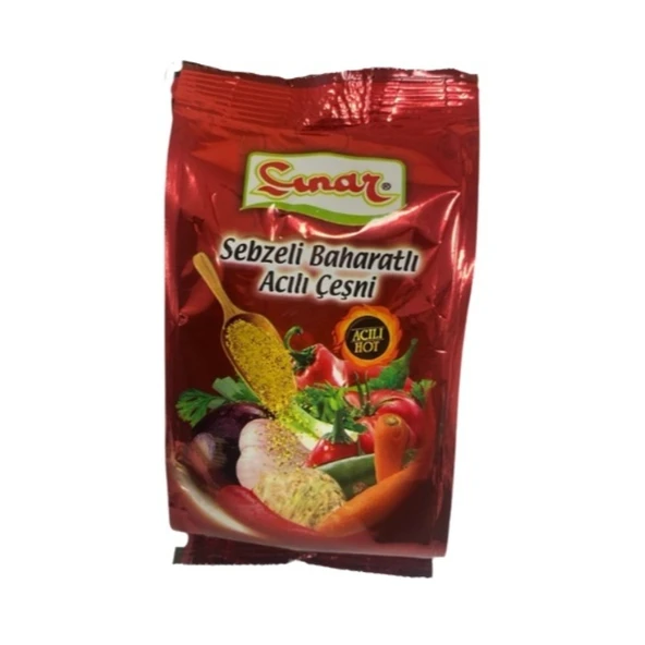 Çınar Sebzeli Baharatlı Acılı Çeşni 250 Gr ürün görseli 1
