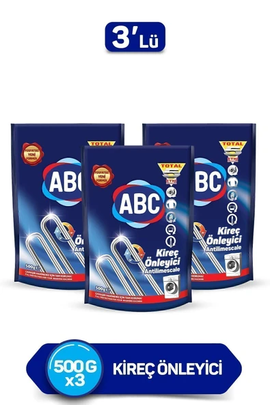 ABC Kireç Önleyici 500 Gr 3x500 Gr ürün görseli 1