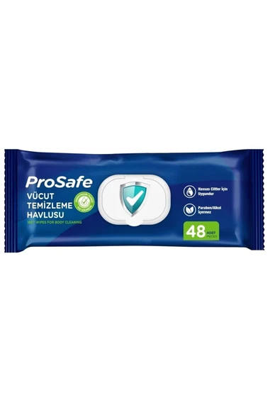 PROSAFE Yetişkin,hasta Vücut Temizleme Havlusu X3 Adet ürün görseli 1