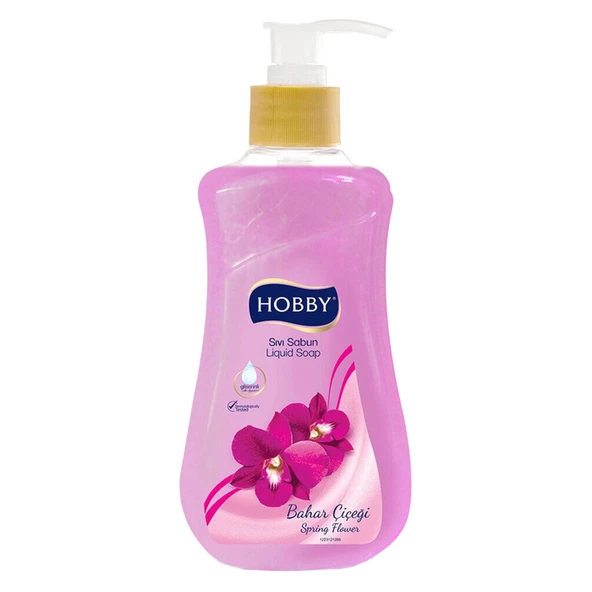 Hobby Sıvı Sabun Bahar Çiçeği Pembe 400 ml ürün görseli 1