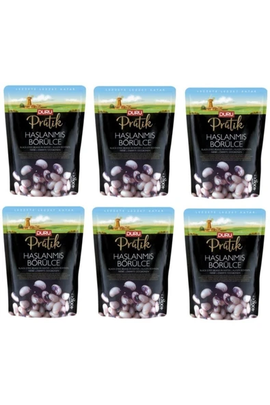 Duru Pratik Haşlanmış Börülce 400 Gr X 6 Adet ürün görseli 1