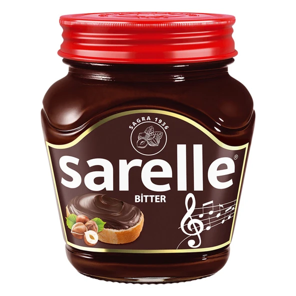 Sarelle Fındık Ezmesi Bitter 350 Gr ürün görseli 1