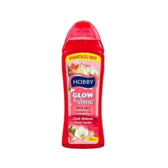 Hobby Duş Jeli Glow& Shıne Çiçek Bahçesi 750 Ml ürün görseli 1