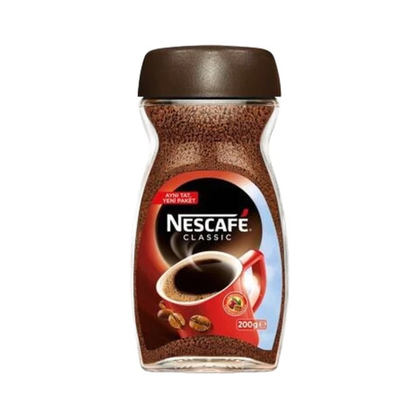 Nescafe Classıc Kavanoz Cam 200 Gr ürün görseli 1