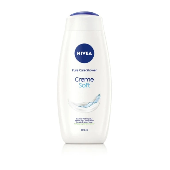 NIVEA Creme Soft Banyo Ve Duş Jeli 500 Ml ürün görseli 1