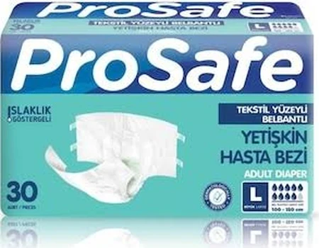 Prosafe Yetişkin Hasta Bezi L 2 x 30'Lu ürün görseli 1