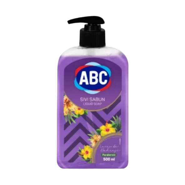 ABC SIVI SABUN 400 ML MOR ÇIÇEKLER ürün görseli 1
