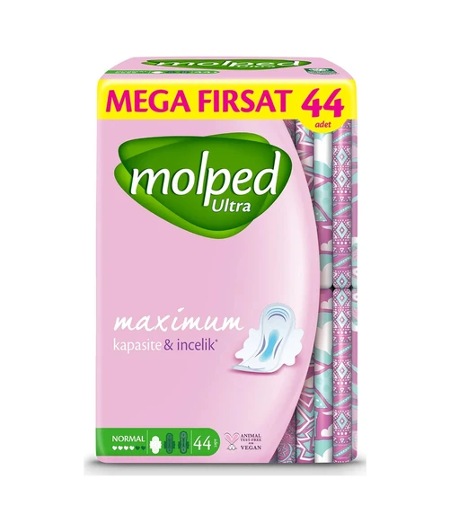 Molped Ultra Anatomik Mega Fırsat Ped Normal 44x6 264 Adet ürün görseli 1