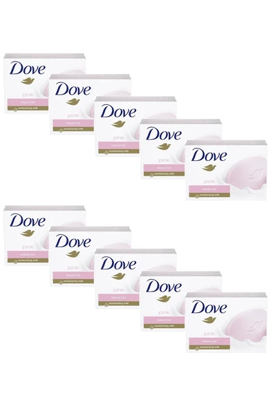 Dove Pink Cream Bar Güzellik Sabunu 90 Gr X 10 Adet ürün görseli 1