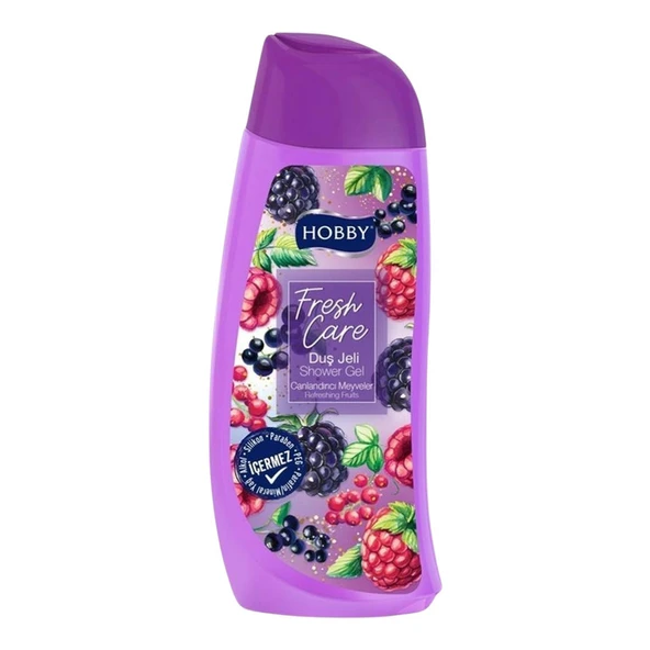 Hobby Şampuan Vücut Canlandırıcı Meyveler Fresh Care 500 Ml ürün görseli 1