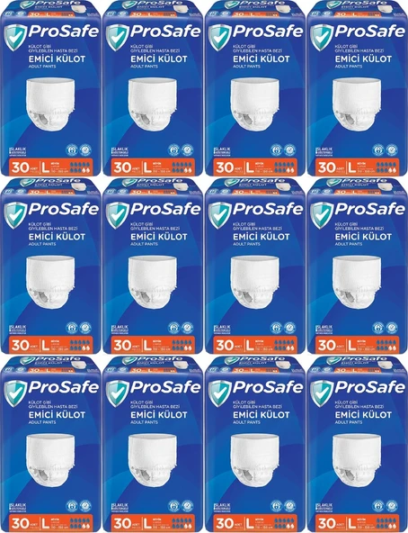 Prosafe Emici Külot Hasta Bezi Büyük-large 360 Adet 12pk 30 L ürün görseli 1