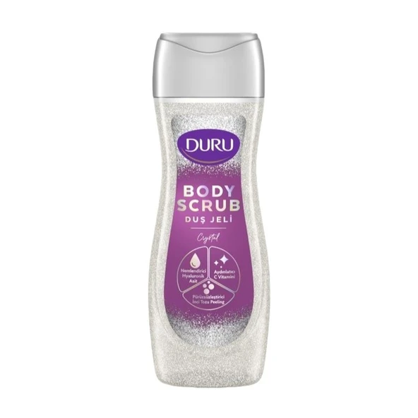 Duru Body Scrub Duş Jeli Crystal 450 Ml ürün görseli 1