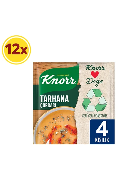 Knorr Tarhana Corbası Ef 144x74g X 12 Adet ürün görseli 1