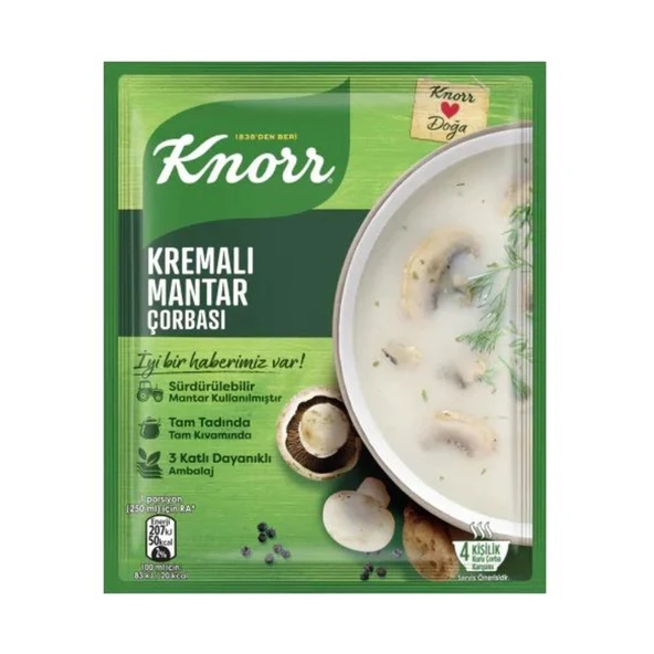 Knorr Kremalı Mantar Çorbası 63 Gr ürün görseli 1