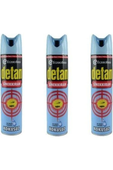 Detan Sinekkıran Kokusuz 275 ml X 3 Adet ürün görseli 1