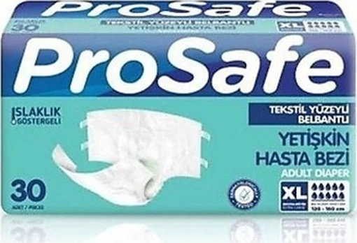 Prosafe Belbantlı Hasta Bezi XL 12 x 30'lu ürün görseli 1
