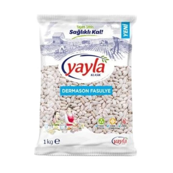 Yayla Fasulye Dermason 1 Kg ürün görseli 1