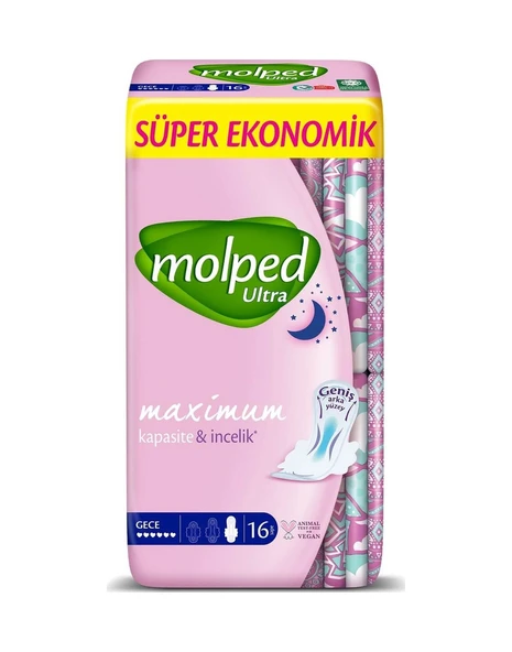Molped Ultra Ped Gece 2 x 16'lı ürün görseli 1