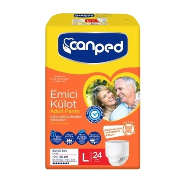 Canped Hasta Bezi Emici Külot 24lü Large ürün görseli 1