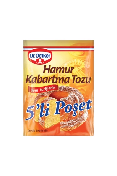 Dr. Oetker Dr Oetker Hamur Kabartma Tozu 5'li (12'Lİ) ürün görseli 1