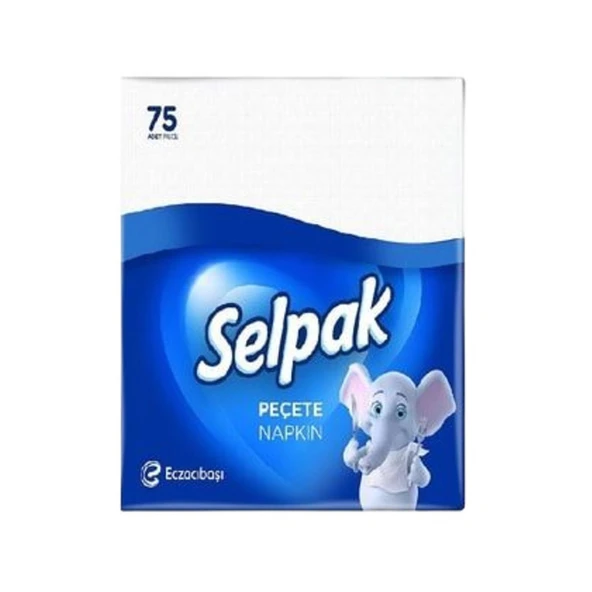 Selpak Peçete Beyaz 75'li ürün görseli 1