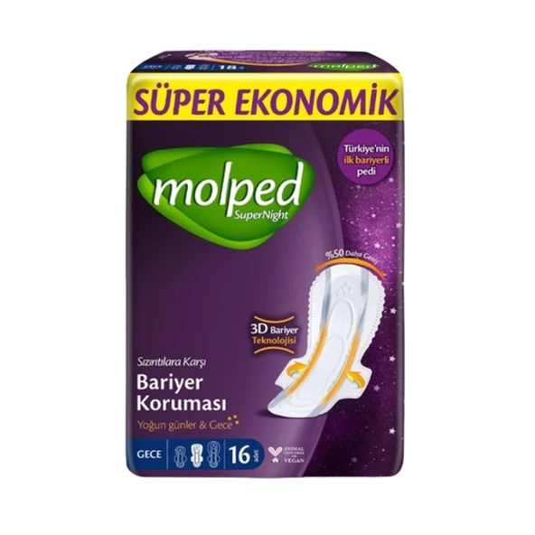 Molped Ped Süpernight Eko Gece 16'lı ürün görseli 1