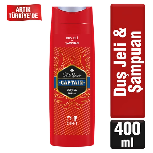 Old Spice Captain Duş Jeli 400 Ml ürün görseli 1