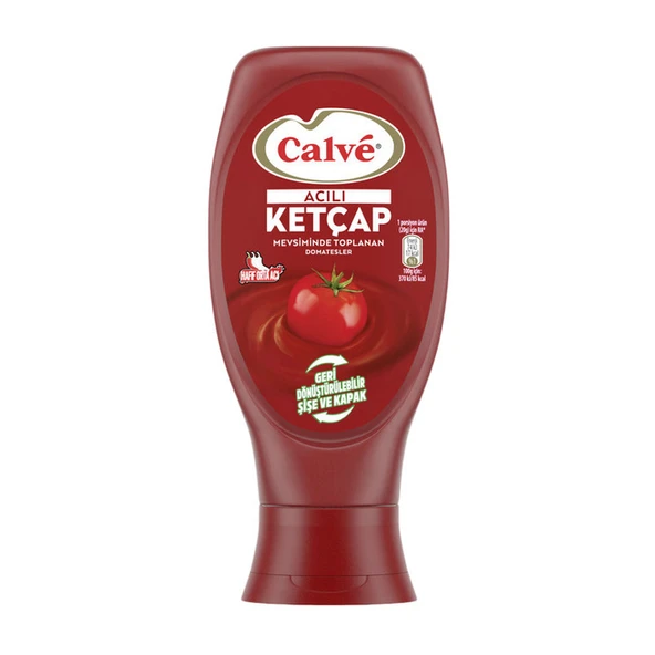 Calve Ketçap Acılı 430 Gr ürün görseli 1