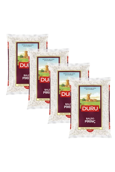 Duru Baldo Pirinç 2000 gr x 4 Adet ürün görseli 1