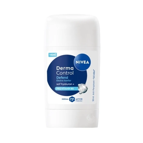 NIVEA Roll-on Derma Control Defend Kadın 50 Ml ürün görseli 1