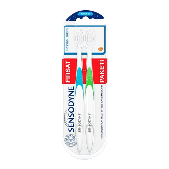 Sensodyne Diş Fırçası Hassas Temizlik Soft 1+1 ürün görseli 1