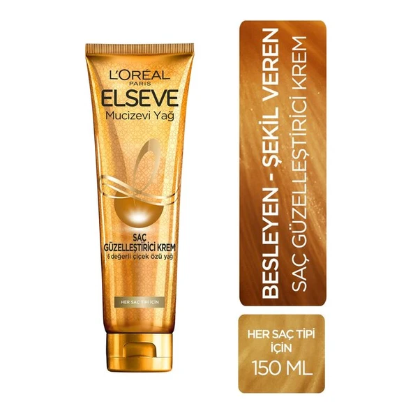 Elseve Mucizevi Yağ Güzelleştirici Saç Kremi 150 Ml ürün görseli 1