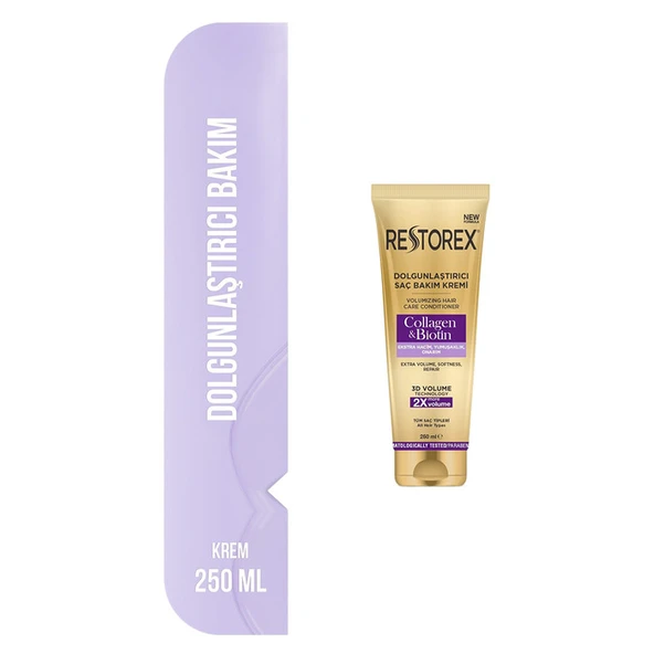 Restorex Saç Kremi Kolajen Biotin 250 Ml ürün görseli 1