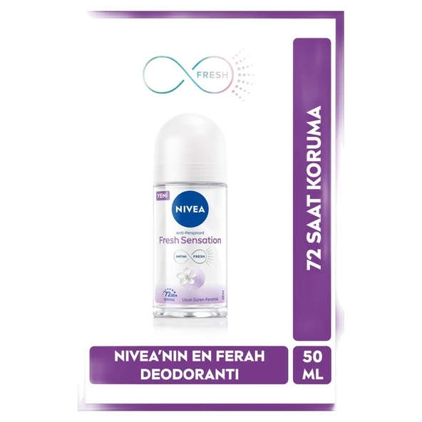 NIVEA Fresh Sensation Roll-on 50 Ml ürün görseli 1