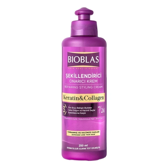 Bioblas Şekillendirici Krem Keratin Collagen 250 Ml ürün görseli 1