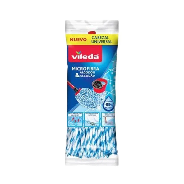 Vileda Supermocio Mikrofiber&pamuk Dokulu Yedek Paspas ürün görseli 1