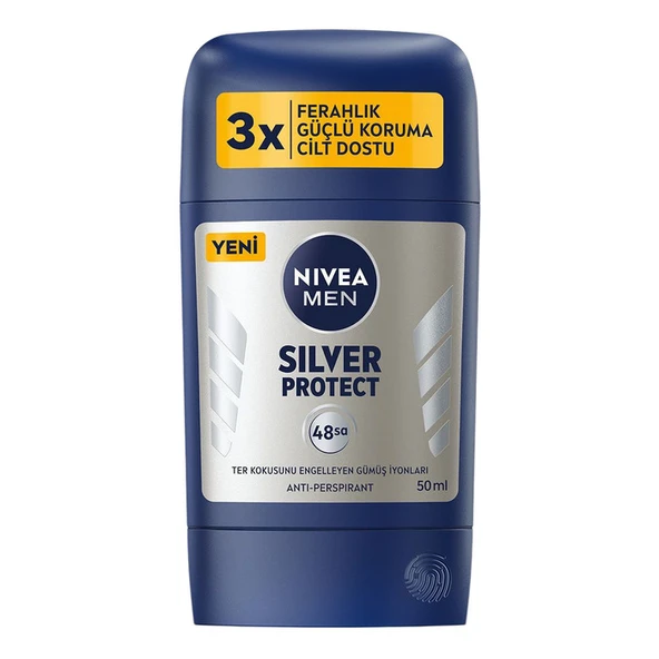 NIVEA MEN Silver Protect Roll-on 50 Ml ürün görseli 1