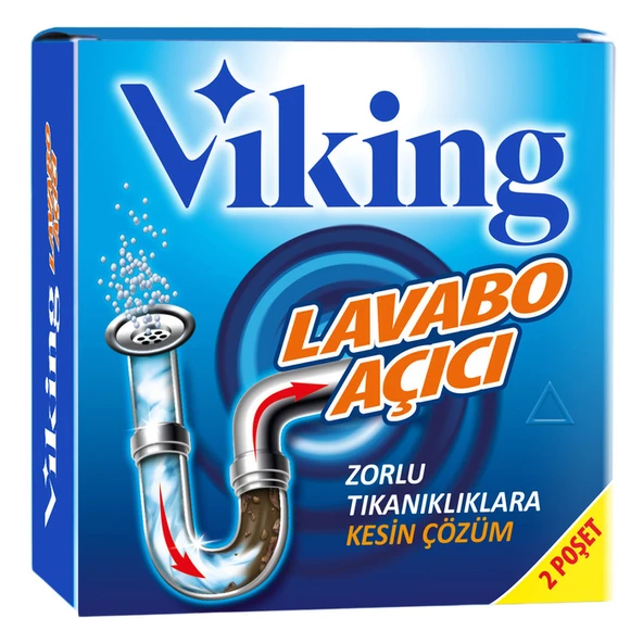 Viking Vıkıng Lavabo Acıcı 2x50 Gr ürün görseli 1