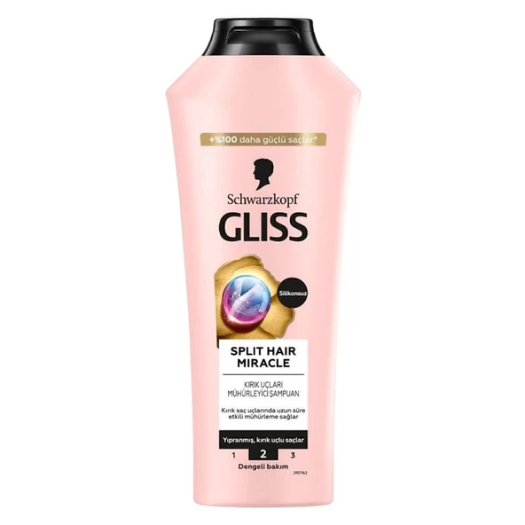 Gliss Split Hair Miracle Kırık Uçları Mühürleyen Şampuan 400 Ml ürün görseli 1