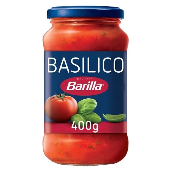 Barilla Sos Makarna Basilico Fesleğenli Domates 400 Gr ürün görseli 1